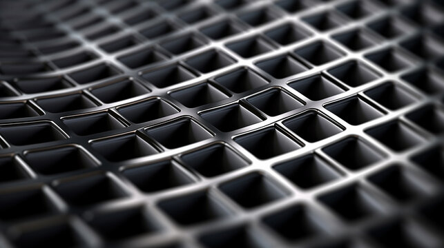 metal grid background HD 8K wallpaper Stock Photographic Image

