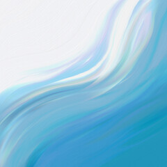 Gentle water color, lapping waves