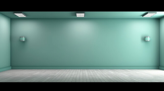 empty white room HD 8K wallpaper Stock Photographic Image
