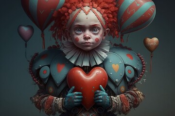 Joyous Christmas Doll: A Festive Toy Object Perfect for Decoration and Holiday Cheer, featuring Angel, Santa, Religion, Winter, Craft, and Art, generative AI