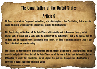 Constitution of the United States is the fundamental governing document of the United States of America. Amendments, Articles, and Preamble.