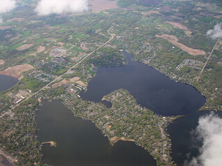 Harrison and Jenning Bay. Lake Minnetonka, Minnesota