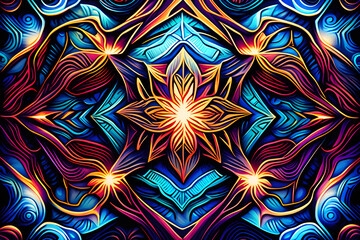 a colorful pattern