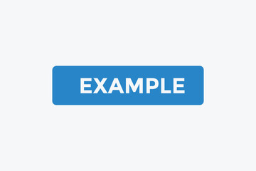 Example button web banner templates. Vector Illustration