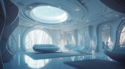Sophisticated Interiors: Illuminating Architectural Splendor for Car Enthusiasts in Business Settings!, generative AI