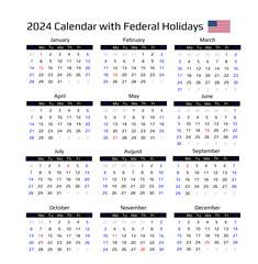 Calendar for 2024 Dragon