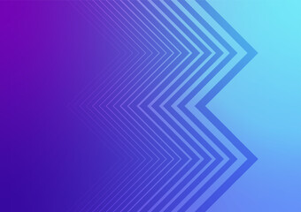 Gradient blue triangle pattern line geometric cover background 