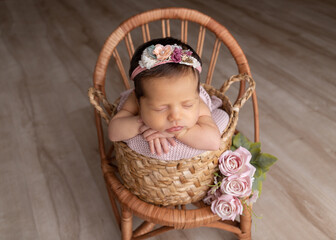 Newborn Cute Baby GIrl Child