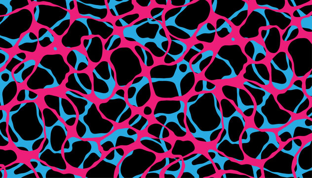 Seamless vector 80s repeating pattern texture