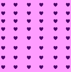 vector abstract purple hearts fabric and Pink background