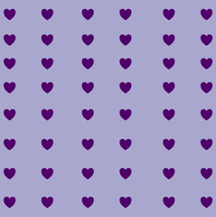 vector abstract purple hearts fabric and purple background