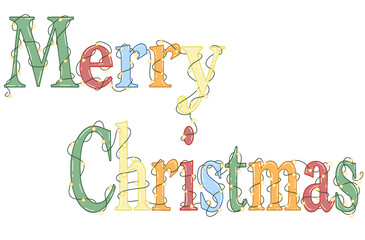 Obraz premium Merry Christmas