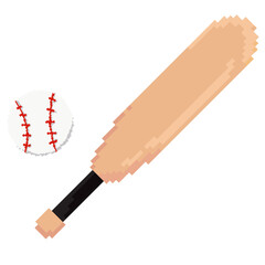 Baseball pixel art
