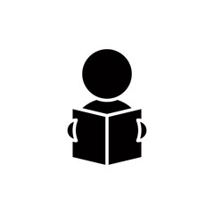 reading icon vector design templates