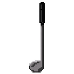 Golf club pixel art