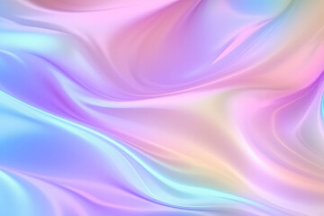 Pink bubble blend color hologram art texture background with movement wavy style created with Generative AI