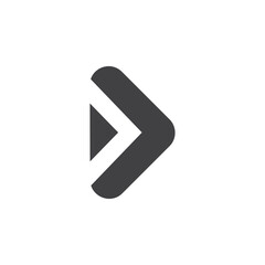 arrow icon vector illustration isolated white background