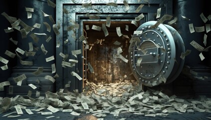 Wealth of a Bank Vault A Golden Opportunity with Overflowing Cash, Generative AI