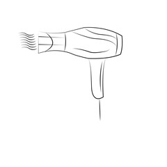 Vector hair dryer,