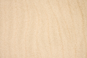 Fototapeta na wymiar Fine golden sand on the Polish Baltic Sea. Background. 