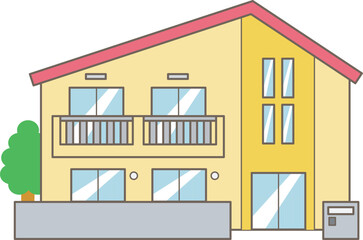 老人介護施設　事業所　外観