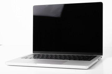 computer Laptop isolated on white background