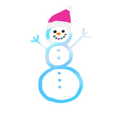Cute snowman