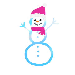 Cute snowman