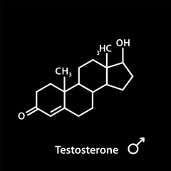 structure formula chemical flat style illustration