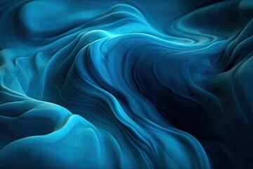 abstract blue background Generative Ai