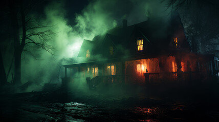  night scary house