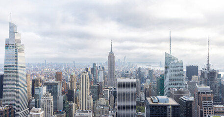 Naklejka na ściany i meble New York City skyline
