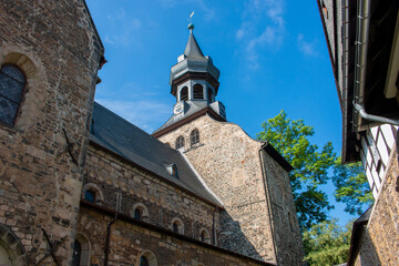 parish church St. Peter and Paul (Frankenberger Kirche) Goslar Lower Saxony (in german Niedersachsen) Germany