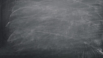 Abstract texture of chalk rubbed out on blackboard or chalkboard, concept for education, back to school, creatively, teaching , etc.