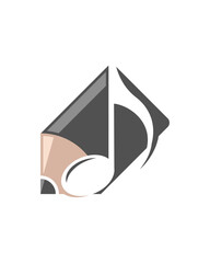 Song Writer Musician Logo Design