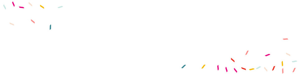 Rainbow Paint Carnaval Vector White Panoramic