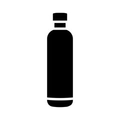 Flask vector icon. Thermos illustration sign. Bottle symbol or logo.