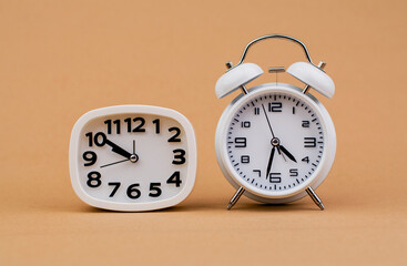 alarm clock telling time Reminder working with time business appointment schedule punctuality time...