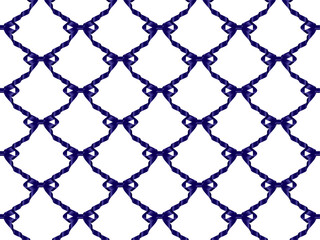 Fototapeta premium リボンB01-14羽