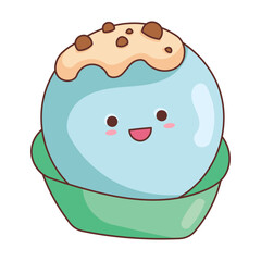 Ice Сream Sticker Bookmark