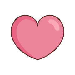 Heart Sticker Bookmark