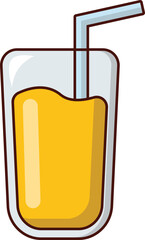 glass of orange juice