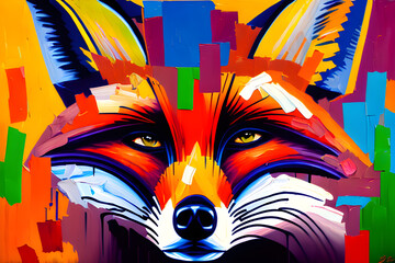 oil painting fox
Generative AI