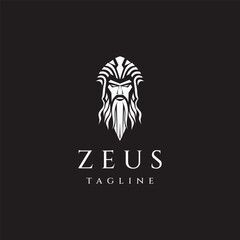 Zeus logo design vector illustration