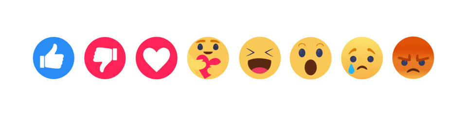 Feedback vector concept. Rank, level of satisfaction rating. Excellent, good, normal, bad awful. Feedback in form of emotions, emoji. User experience Review of consumer
