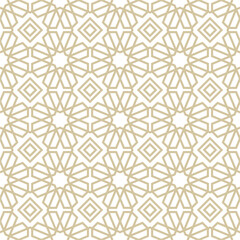 A seamless Arabic geometric pattern