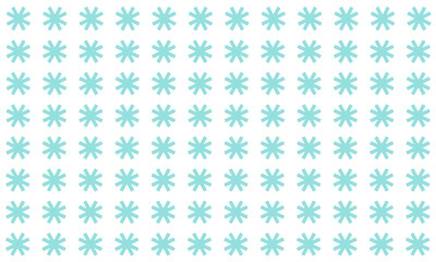 blue asterisk on white background.