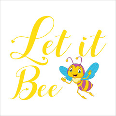 Bee Svg Design, Bee T-shirt Design, And Vector 