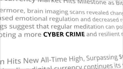 Cyber Crime news headline in different articles