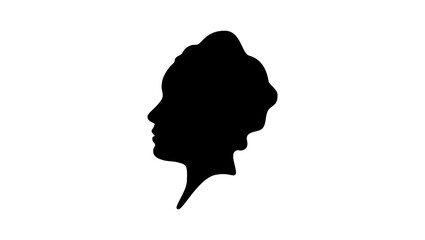 Simone de Beauvoir silhouette